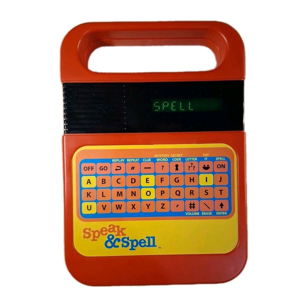 Speak & Spell Learning Electronic Talking Toy